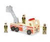 Melissa & Doug Fa jármű, Létrás tűzoltóautó