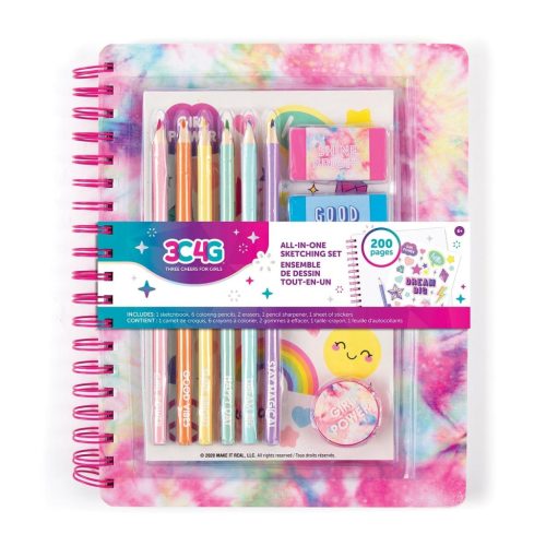 Make It Real, 3C4G, Színpompás pasztell, minden egyben rajzkészlet