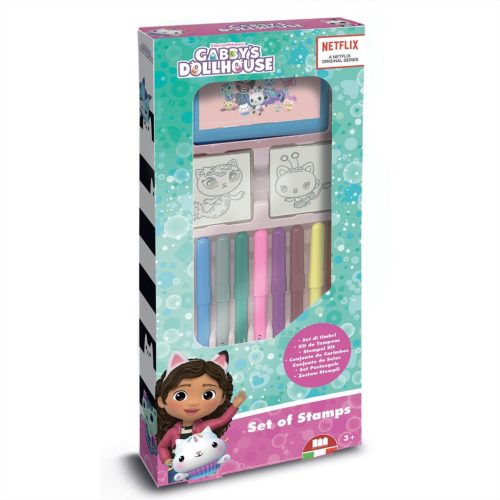 Multiprint Gabi babaháza nyomdakészlet filcekkel, 9 db-os