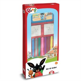 Multiprint Bing nyomdakészlet filcekkel, 9 db-os