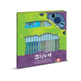 Stitch nyomda készlet filccel, 18 db-os