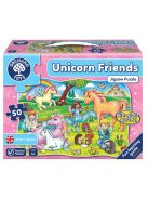Barátaink, az unikornisok (Unicorn Friends Jigsaw Puzzle), ORCHARD TOYS OR291