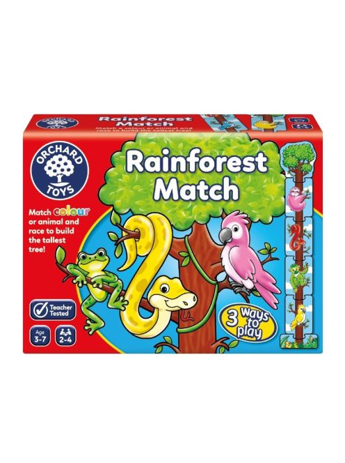 Esőerdő, párosító játék (Rainforest Match), ORCHARD TOYS OR111