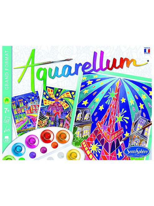 Aquarellum, párizsi éjszaka - Sentosphere SA6260