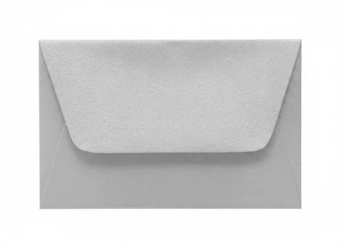 Boríték Névjegy Glam metál "52" ezüst  120gr 25db/csg