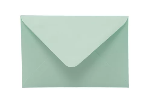 Boríték Kaskad LC/6 "61" halványzöld 50db/csg