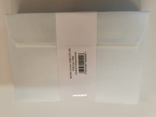 Boríték Curious Metal LC/6 szilikonos 120 gr Aquamarine "53" (Vízkék) 25db/csg