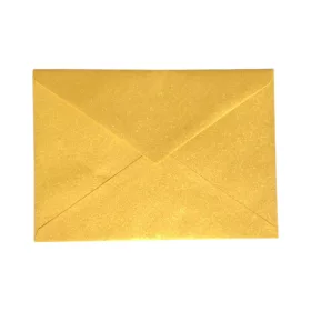   Boríték Curious metál LC/5 enyv. super gold "10" metál arany 25db/csg