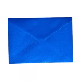   Boríték Curious metál LC/5 enyv. Electric blue "26" (királykék) 25db/csg 