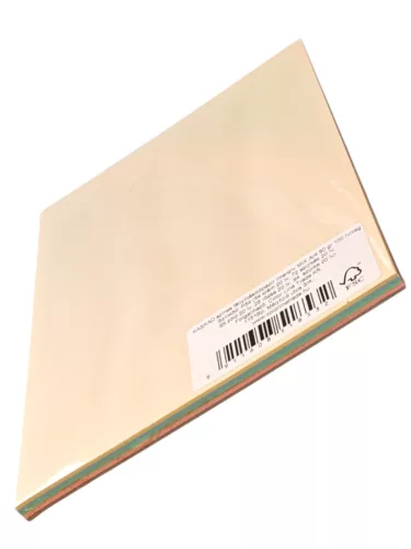 Másolópapír Kaskad A/4 80g 5x20ív pasztell "P54" (54,94,72,65,25) 100ív/csg