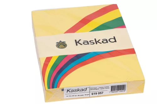 Másolópapír Kaskad A/4 120g "57" kanári sárga 250ív/csg