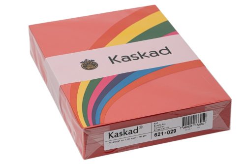 Másolópapír Kaskad A/4 160g "29" vörös 250ív/csg