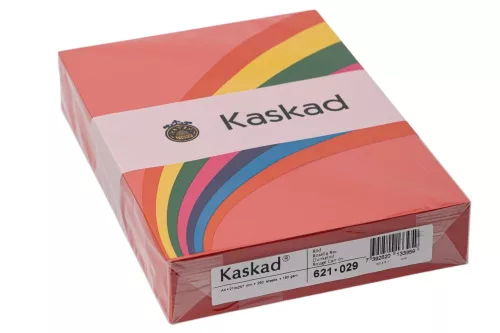 Másolópapír Kaskad A/4 160g "29" vörös 250ív/csg