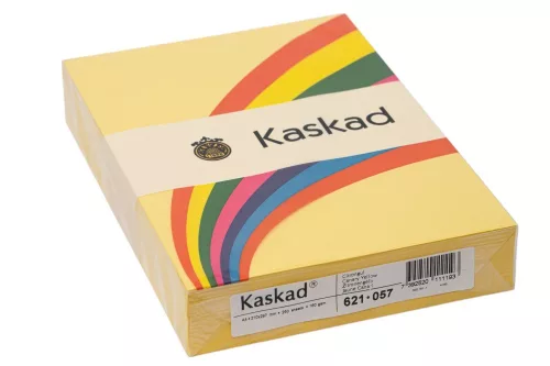 Másolópapír Kaskad A/4 160g "57" citrom sárga 250ív/csg