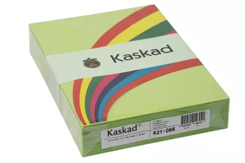 Másolópapír Kaskad A/4 160g "66" lime zöld 250ív/csg