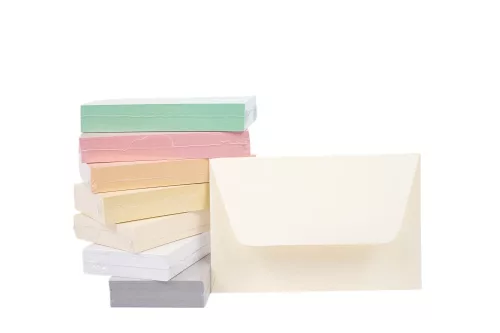 Névjegykártyakarton Kaskad 9x4.9cm 225gr/m2 50ív/csg "vegyes színekben"