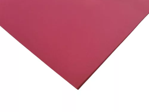 Dekorációs karton anyagában színezett 50x70cm 220gr "22" bordó 25ív/csg