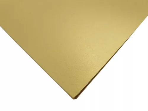 Dekorációs karton anyagában színezett 50x70cm 220gr "'65" arany 25ív/csg