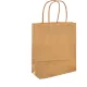 Papírtáska S, 125 g/m², kraft, 20 db, 12×15×5,5 cm, natúr - Folia