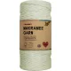 Makramé fonal SOFT GREEN, 100 m, Ø 3,5 mm, 100% pamut, extra puha - Folia