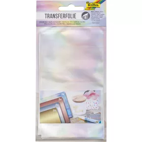 Transzferfólia, 9×16 cm, 8 lap, 4 szín, vegyes - Folia