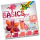 Alap origami papír, piros, 80g, 20x20cm, 50 ív/csg, 5 válogatott minta - Folia