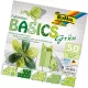 Hajtogatós papír BASIC ZÖLD 80g/m², 15x15cm 50 ív/csg, 5 minta