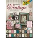Mintás papírtömb VINTAGE II, 24×34 cm, 20 lap, vegyes - Folia