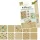 Mintás kraft papír tömb, A4, 20 lap, kraft karton 230 g/m² és papír 120 g/m² vegyes - Folia