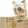 Mintás kraft papír tömb KRAFT PAPER II, A4, 20 lap, kraft karton 230 g/m² és papír 120 g/m² vegyes - Folia