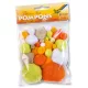 Pompon csomag sárga árnyalatok, 30 db, vegyes méretek 1-5 cm - Folia