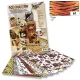 Dekorációs karton (tigris mintás) 300g, 50x70cm, 10 ív/csg - Folia