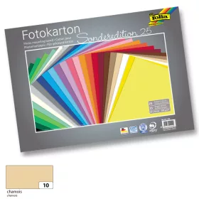   Fényes fotókarton 300g, 50x70cm, 25 ív/csg, szarvasbőr - Folia
