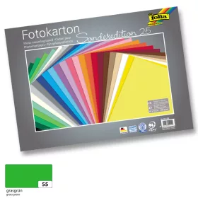 Fotókarton 300g, 50x70cm, 25 ív/csg, fűzöld - Folia
