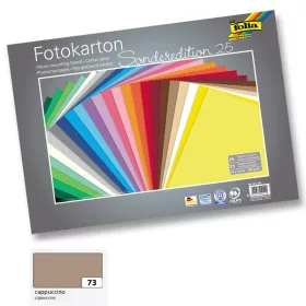   Fényes fotókarton 300g, 50x70cm, 25 ív/csg, cappuccino - Folia