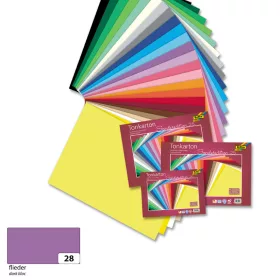   Színes fotókarton 220g, 50x70cm, 25 ív/csg, sötétlila - Folia