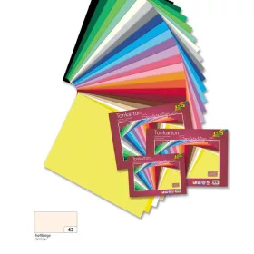   Színes fotókarton 220g, 50x70cm, 25 ív/csg, világos bézs - Folia