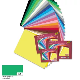   Színes fotókarton 220g, 50x70cm, 25 ív/csg, smaragdzöld - Folia