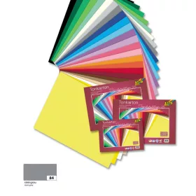   Színes fotókarton 220g, 50x70cm, 25 ív/csg, kőszürke - Folia
