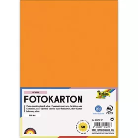 Fotókarton 300g/m² A/4 50 ív/csg, okkersárga