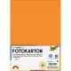 Fotókarton 300g/m² A/4 50 ív/csg, okkersárga