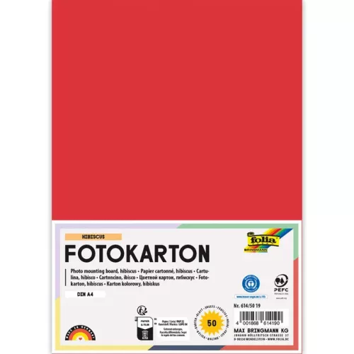 Fotókarton 300g/m² A/4 50 ív/csg, hibiszkusz