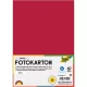 Fotókarton 300g/m² A/4 50 ív/csg, élénkpiros
