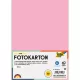 Fotókarton 300g/m² A/4 50 ív/csg, világos rózsaszín