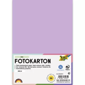Fotókarton 300g/m² A/4 50 ív/csg, halvány lila