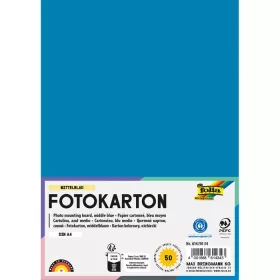 Fotókarton 300g/m² A/4 50 ív/csg, középkék