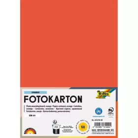 Fotókarton 300g/m² A/4 50 ív/csg, narancssárga