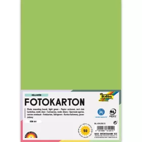 Fotókarton 300g/m² A/4 50 ív/csg, világos zöld