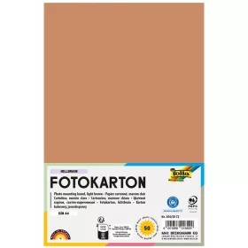 Fotókarton 300g/m² A/4 50 ív/csg, világosbarna