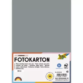 Fotókarton 300g/m² A/4 50 ív/csg, kőszürke